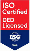 ISO certified, DED licensed